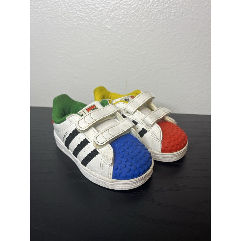 Lego Adidas Superstar Child Size 5C